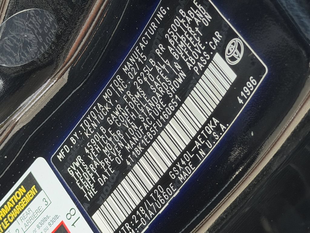 Used 2015 Toyota Avalon XLE Touring FWD image 32