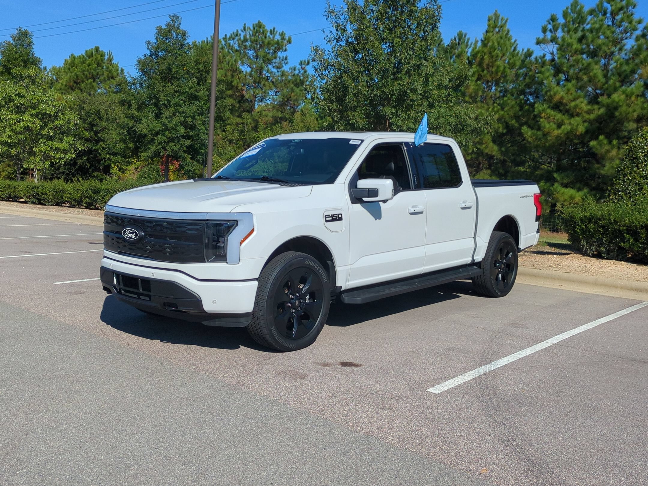 Certified 2025 Ford F150 Lightning Platinum w/ Dark Elements Package AWD/4WD image 8