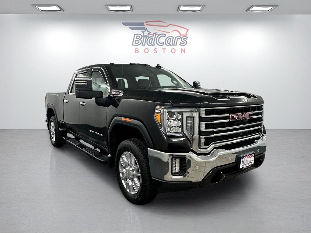 Used 2020 GMC Sierra 2500 SLT w/ SLT Premium Plus Package AWD/4WD image 3