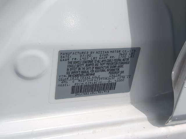 Used 2020 Nissan Versa S FWD image 35