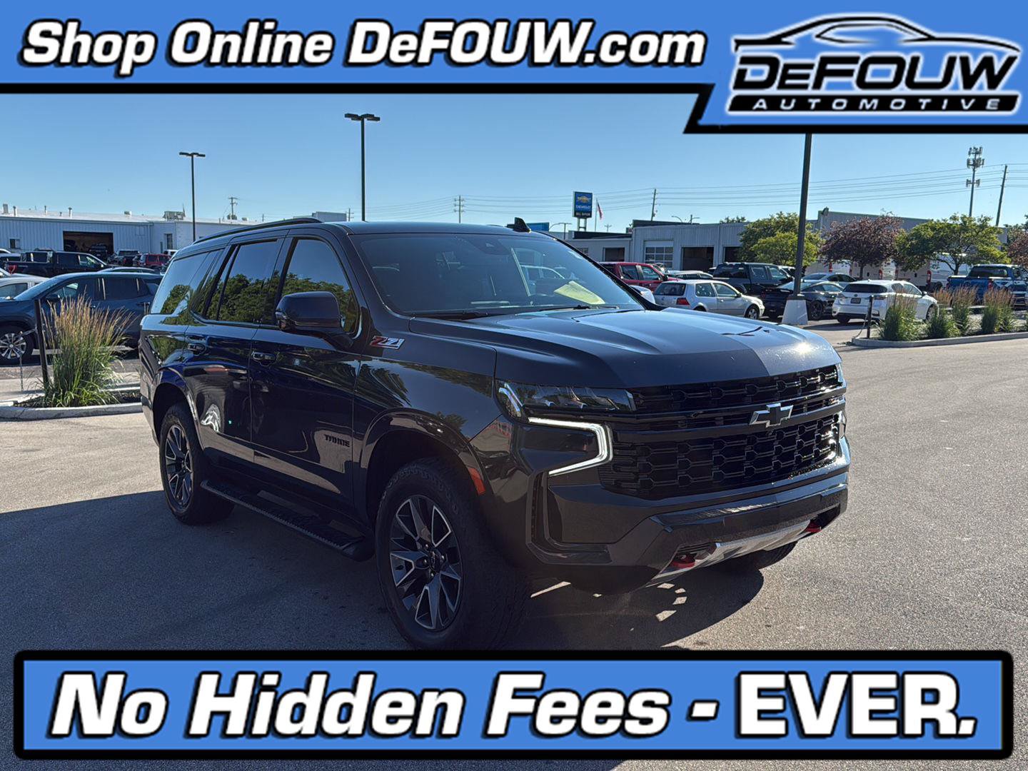 Used 2023 Chevrolet Tahoe Z71 w/ Luxury Package AWD/4WD image 1