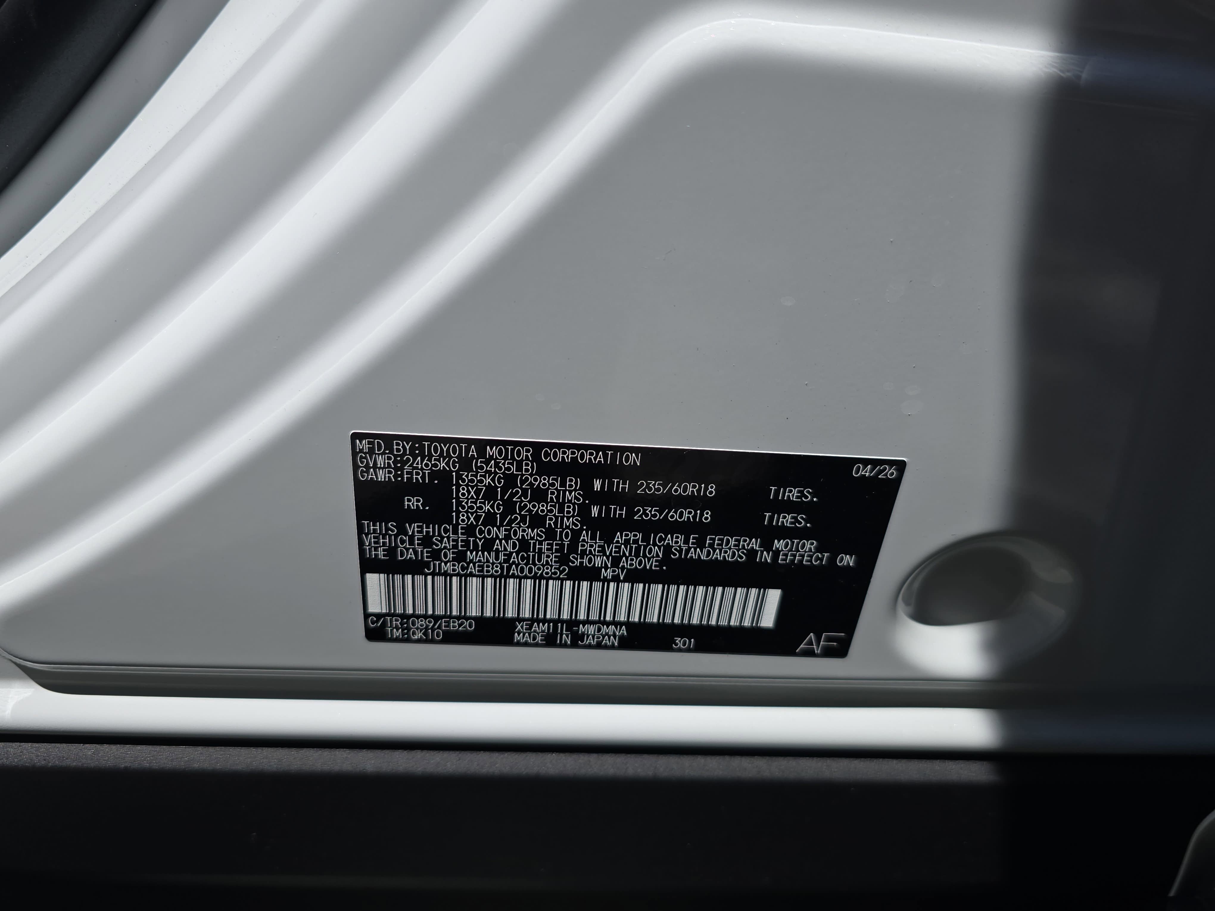 New 2026 Toyota bZ FWD image 32