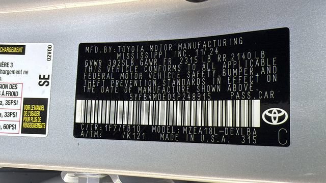Certified 2025 Toyota Corolla LE FWD image 25