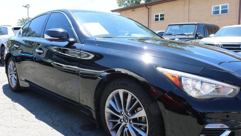Used 2023 INFINITI Q50 Luxe w/ Cargo Package RWD image 3