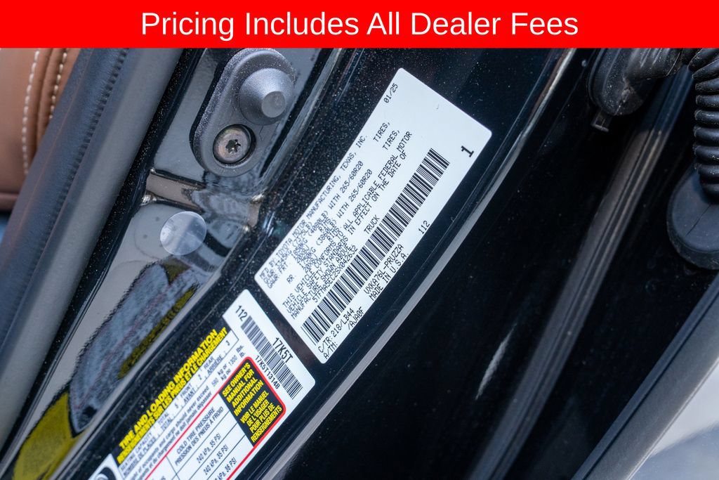 Used 2025 Toyota Tundra 1794 Edition AWD/4WD image 23