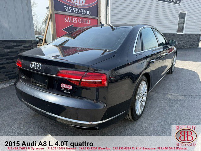 Used 2015 Audi A8 L 4.0T w/ Premium Package image 3