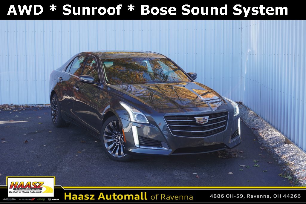 Used 2017 Cadillac CTS Luxury w/ Carbon Black Package
