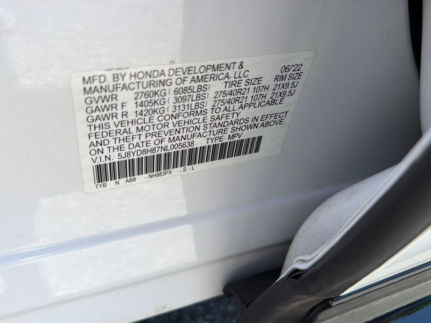 Used 2022 Acura MDX Type S w/ Advance Package AWD/4WD image 45