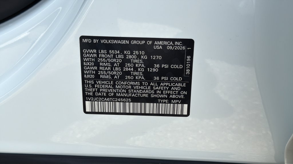New 2026 Volkswagen Atlas Cross Sport SE FWD image 24