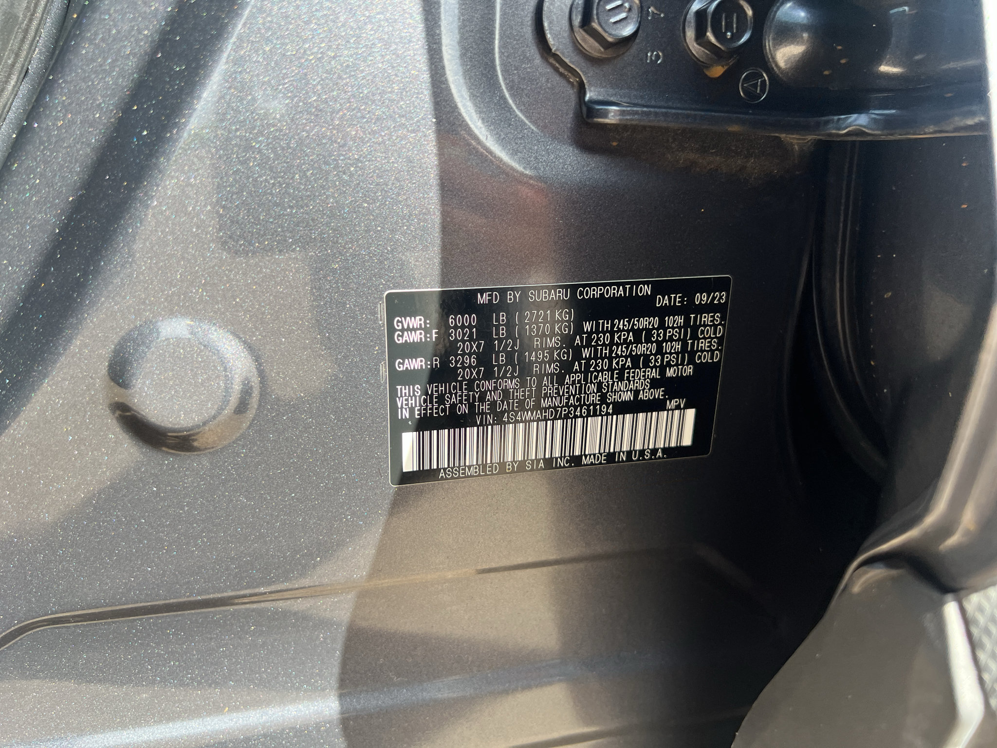 Used 2023 Subaru Ascent Onyx Edition AWD/4WD image 29