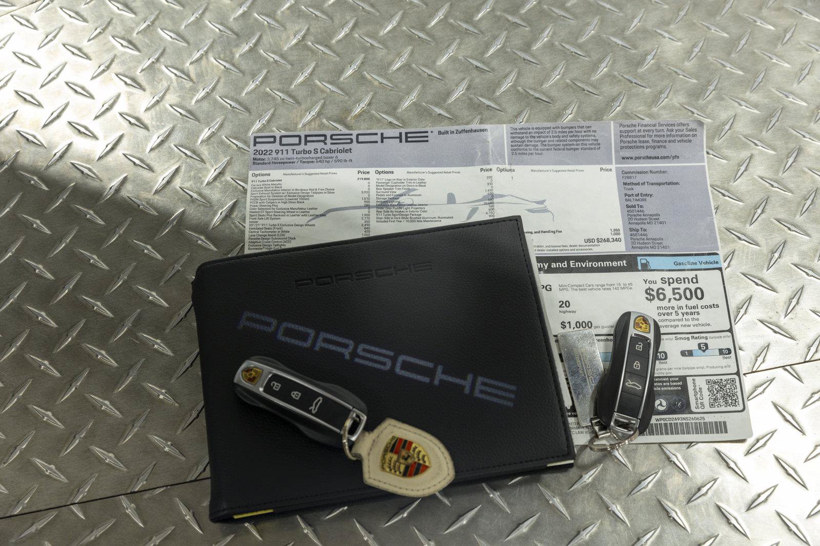 Used 2022 Porsche 911 Turbo S AWD/4WD image 62
