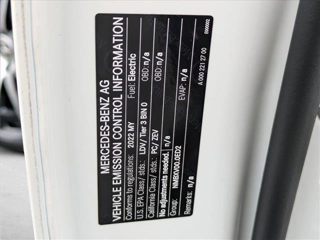 Certified 2022 Mercedes-Benz EQS 580 4MATIC Sedan image 27