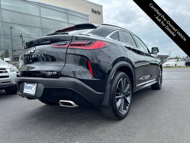 Certified 2025 INFINITI QX55 Luxe w/ Accent Package AWD/4WD image 8