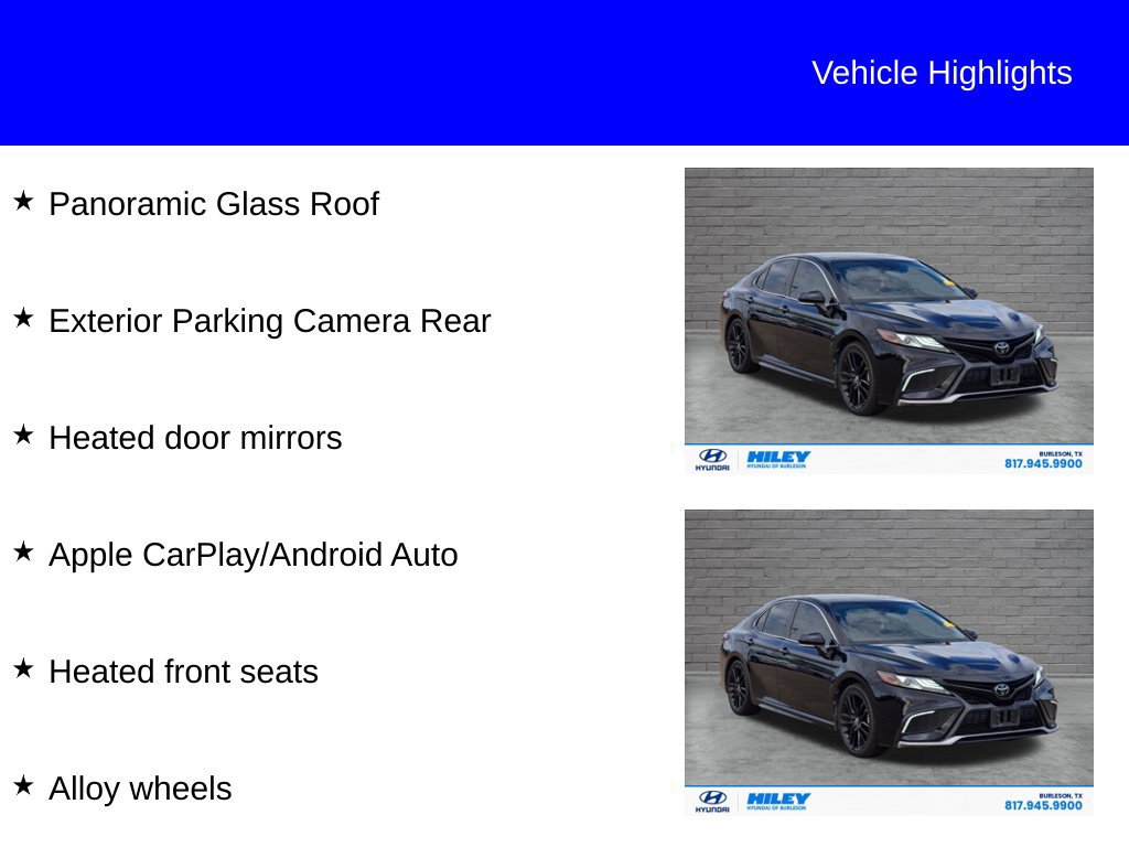 Used 2022 Toyota Camry XSE FWD image 10