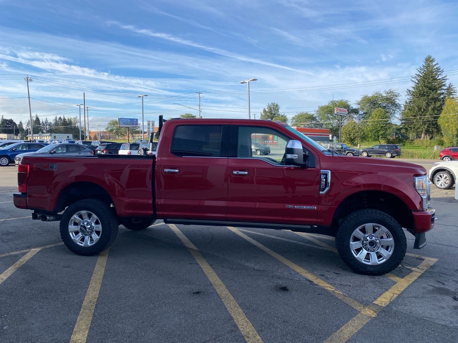 Used 2021 Ford F350 Platinum w/ FX4 Off-Road Package AWD/4WD image 7