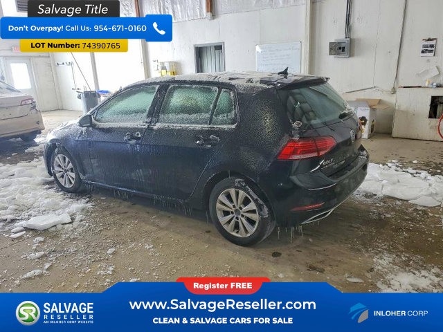 Used 2021 Volkswagen Golf 4-Door FWD image 3