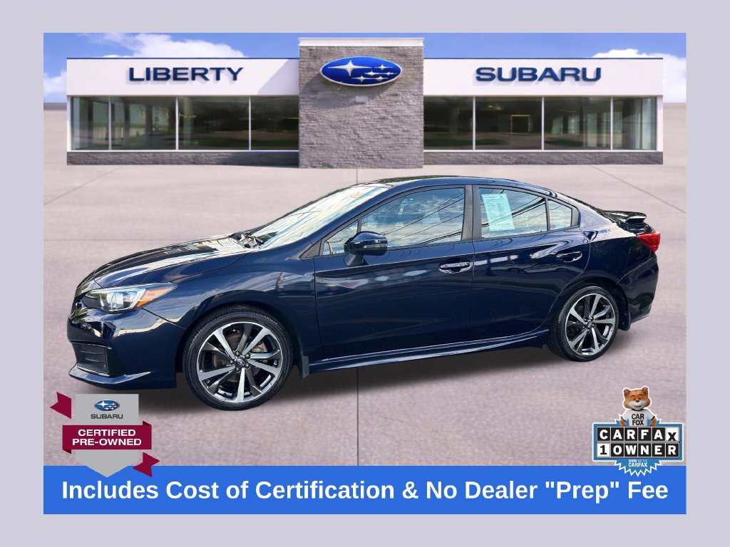 Certified 2021 Subaru Impreza 2.0i Sport