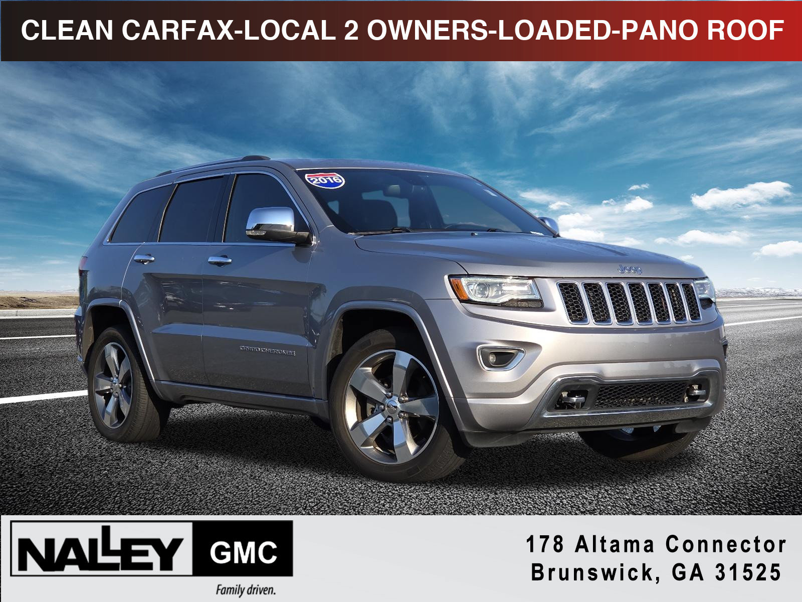 Used 2016 Jeep Grand Cherokee Overland RWD 360° Tour