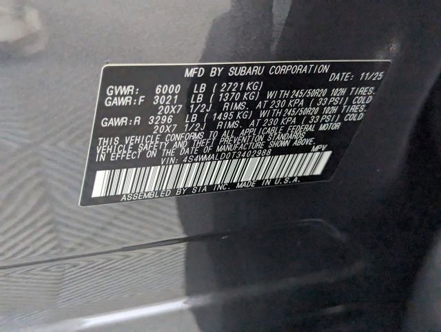 New 2026 Subaru Ascent Bronze Edition image 13