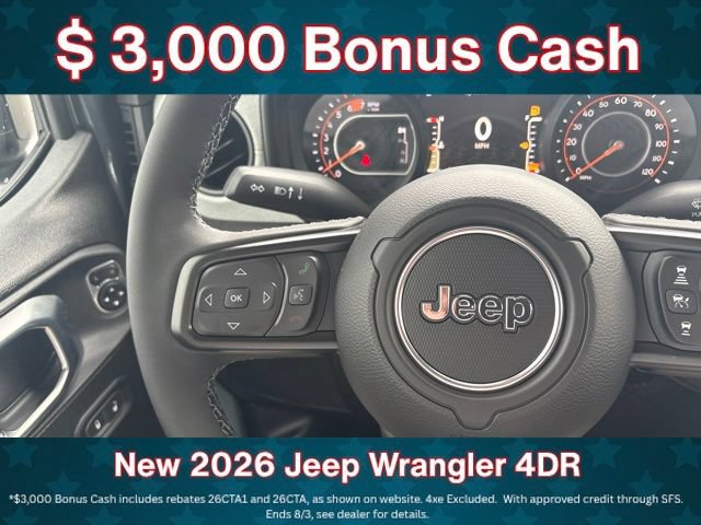 New 2026 Jeep Wrangler Unlimited Sport AWD/4WD image 10