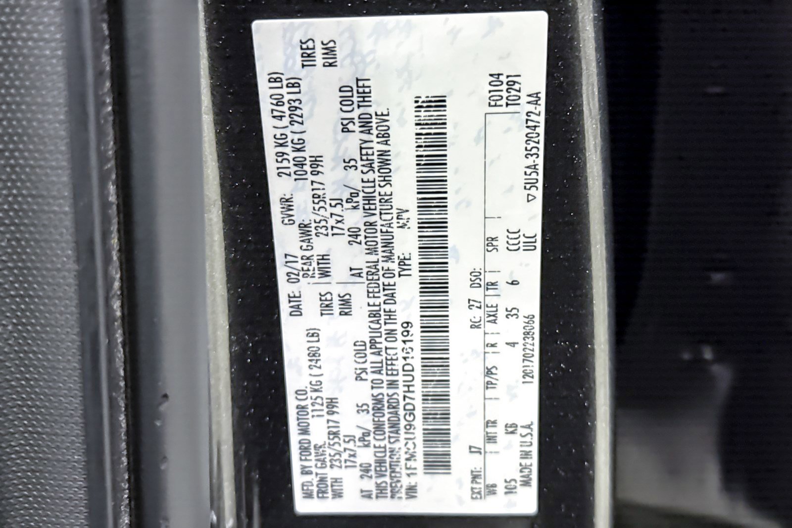 Used 2017 Ford Escape SE image 20