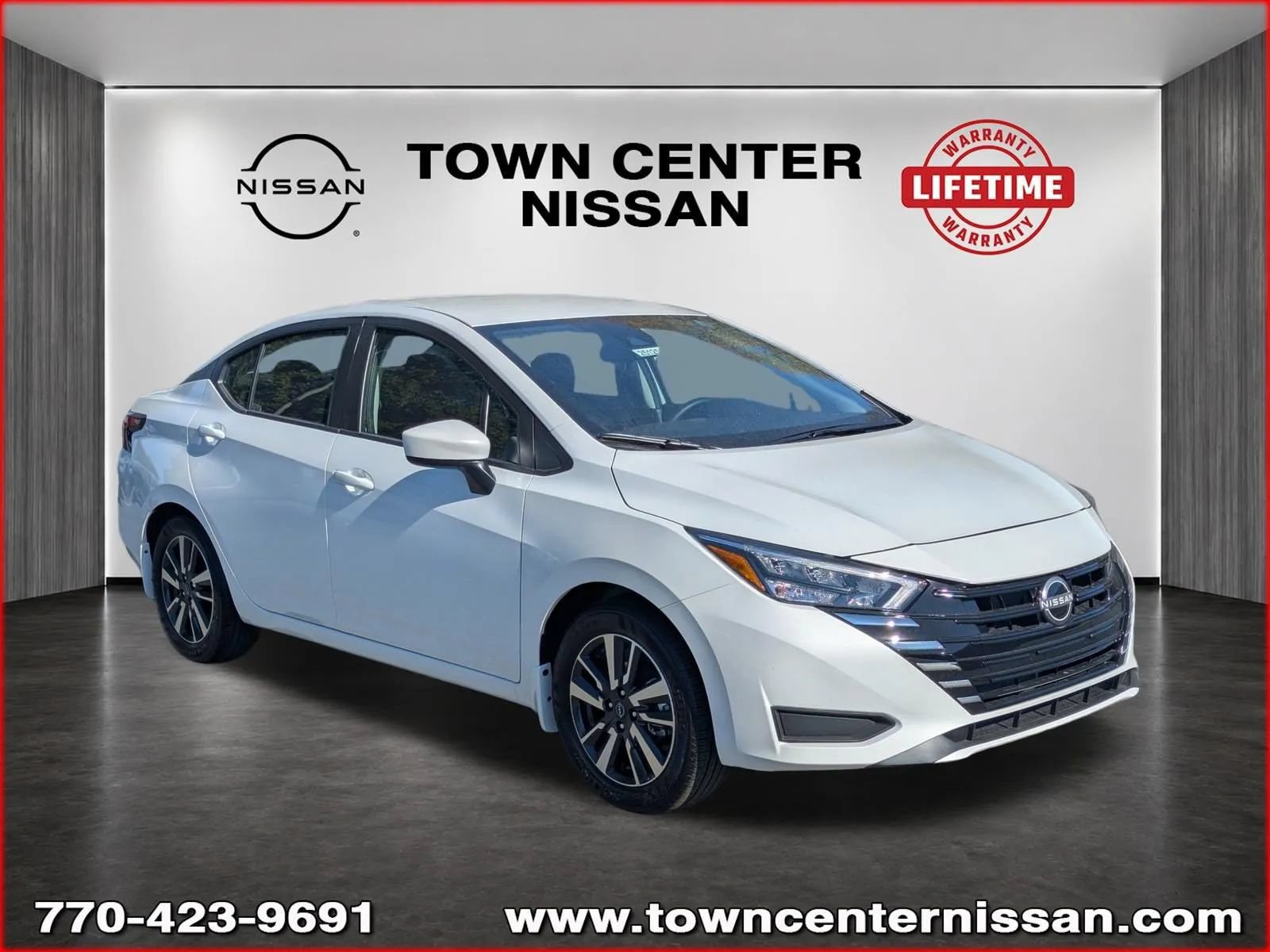New 2025 Nissan Versa SV w/ Trunk Package FWD image 2