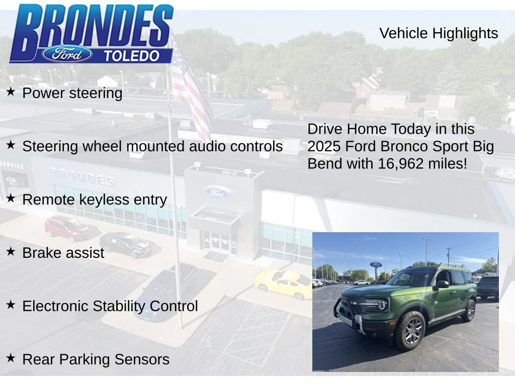 Used 2025 Ford Bronco Sport Big Bend AWD/4WD image 22