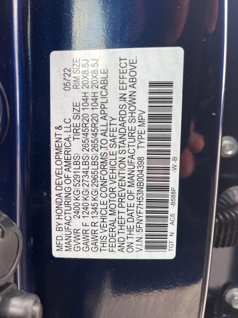Certified 2022 Honda Passport EX-L image 10