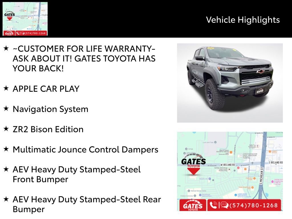 Used 2024 Chevrolet Colorado ZR2 w/ ZR2 Bison Edition AWD/4WD image 7