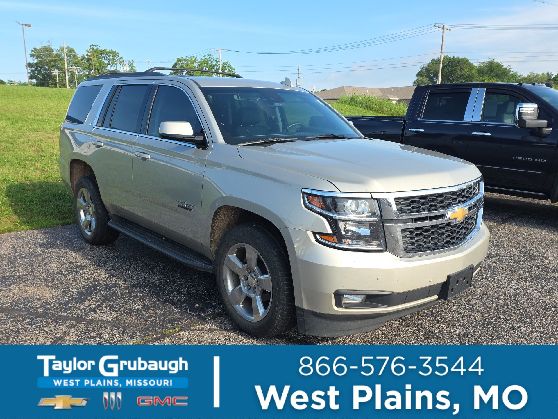 Used 2017 Chevrolet Tahoe LT w/ Texas Edition Package RWD image 1
