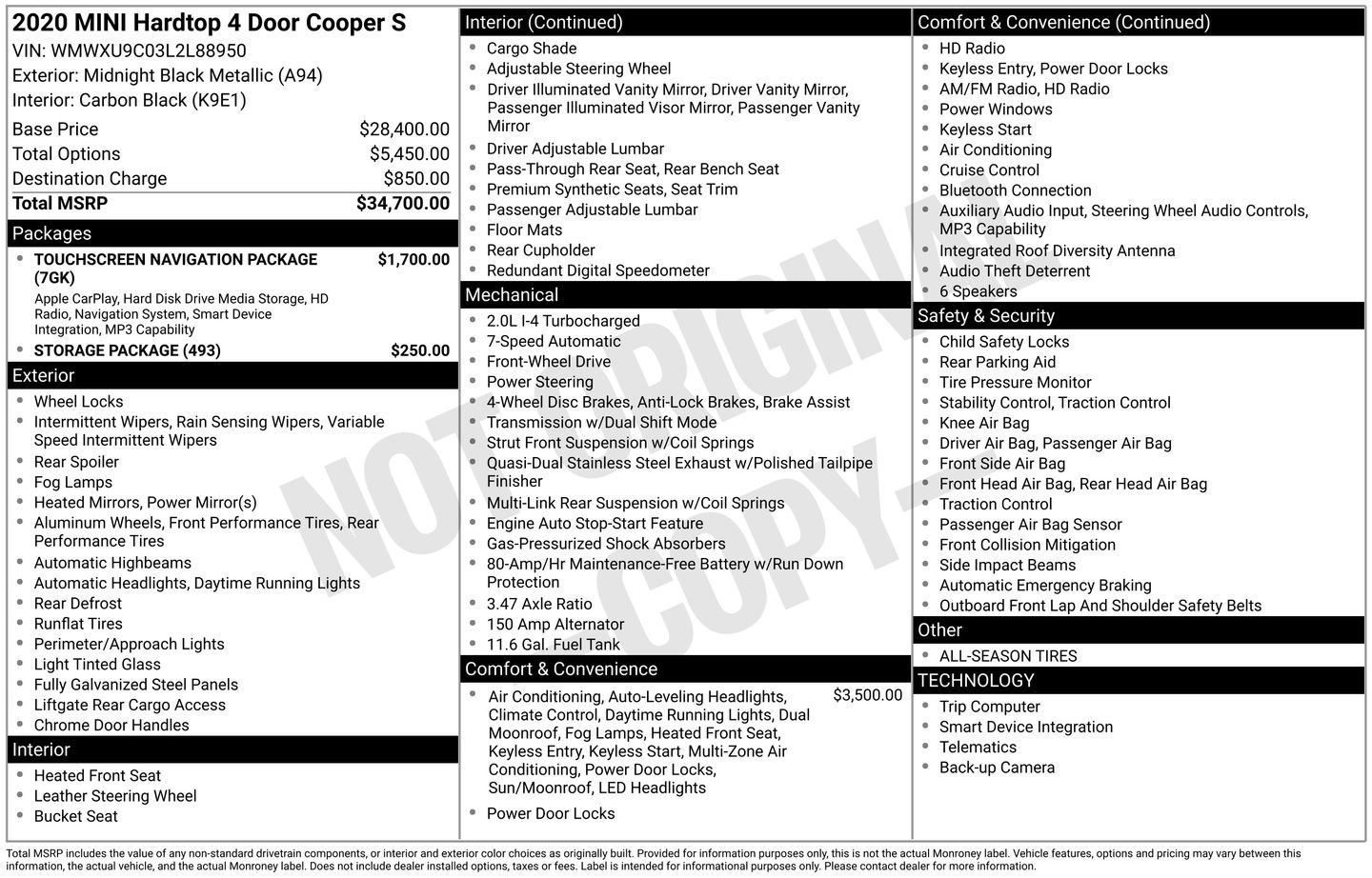 Used 2020 MINI Cooper S image 27