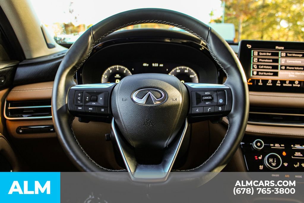 Used 2025 INFINITI QX60 Sensory image 28