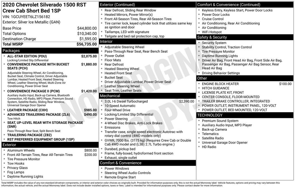 Used 2020 Chevrolet Silverado 1500 RST w/ All-Star Edition image 6