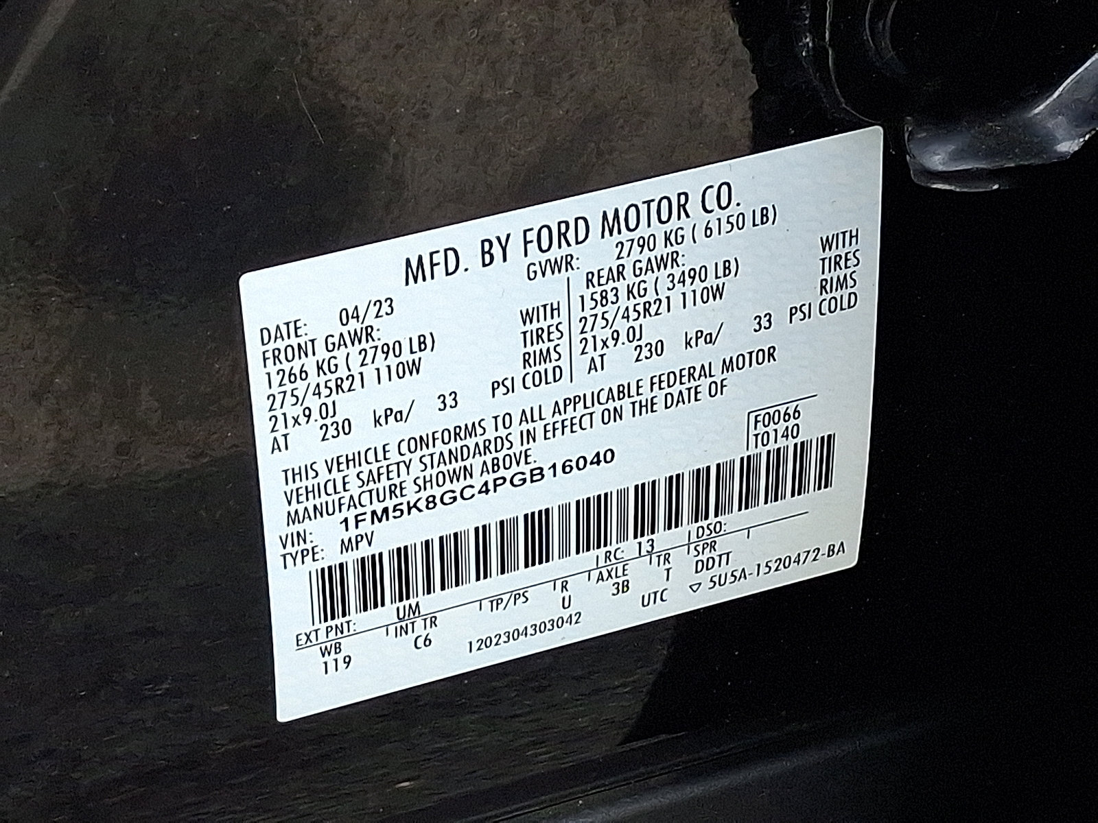 Used 2023 Ford Explorer ST w/ Equipment Group 401A AWD/4WD image 28