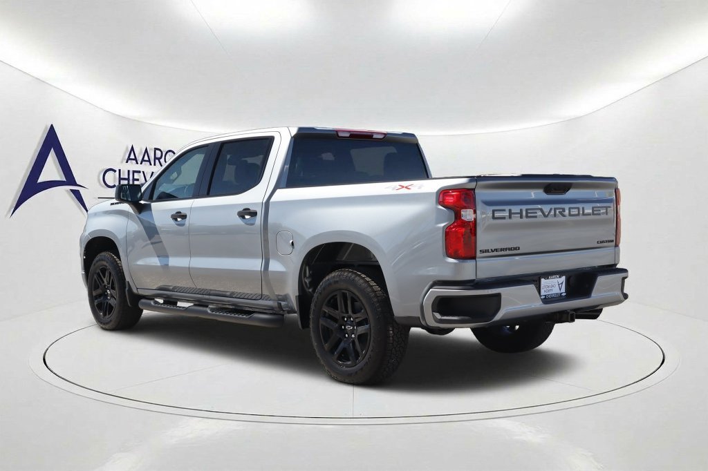 New 2026 Chevrolet Silverado 1500 Custom w/ Turbomax Blackout Package AWD/4WD image 7