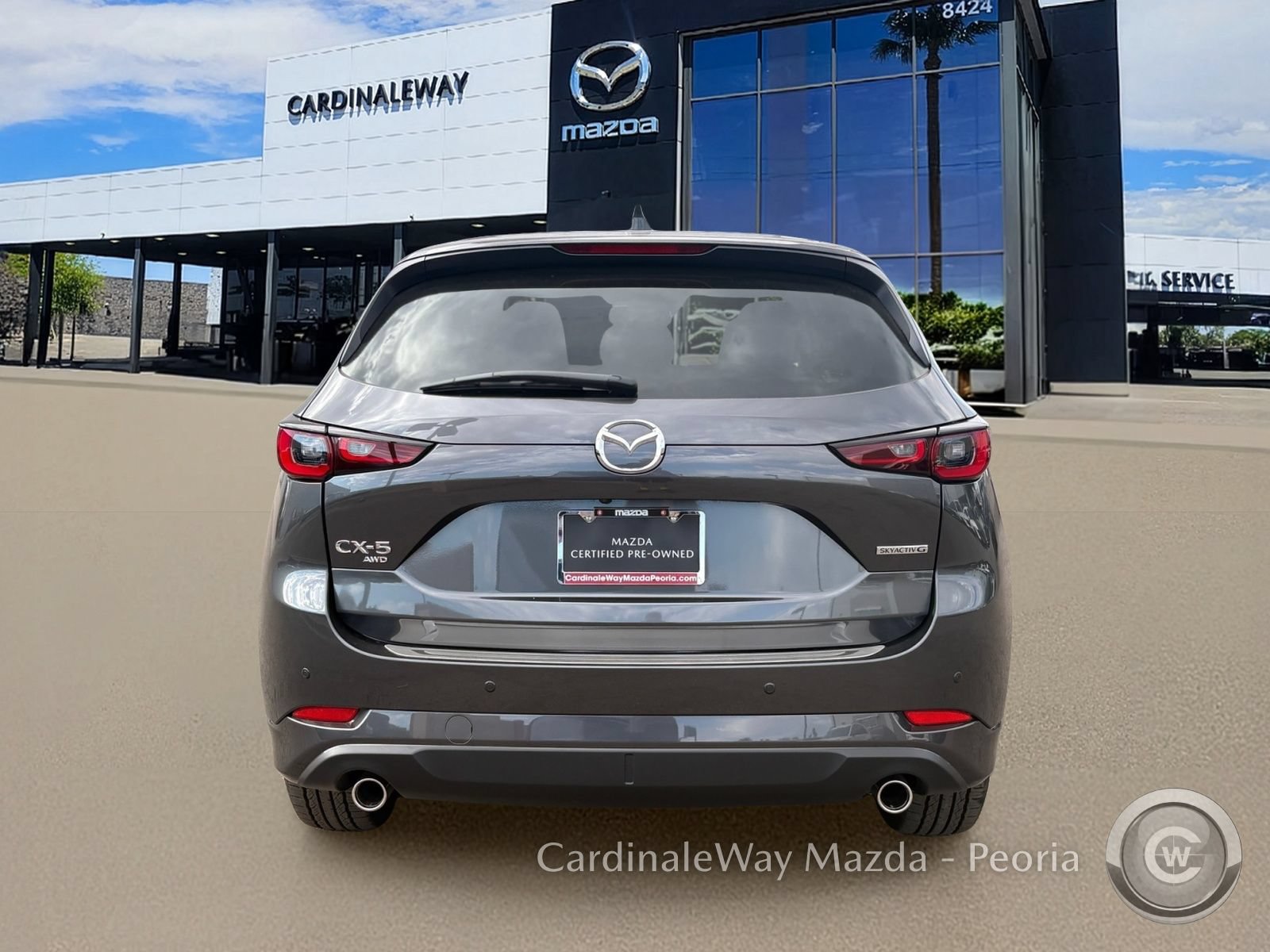 Certified 2025 MAZDA CX-5 AWD 2.5 S w/ Premium Plus Pkg image 7