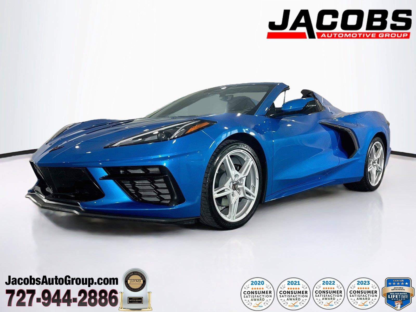 Used 2024 Chevrolet Corvette Stingray Convertible w/ 1LT RWD image 1