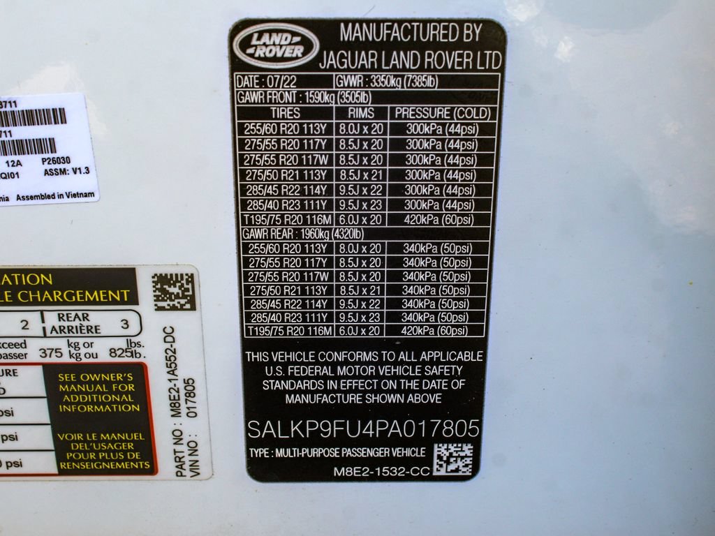Used 2023 Land Rover Range Rover SE AWD/4WD image 14