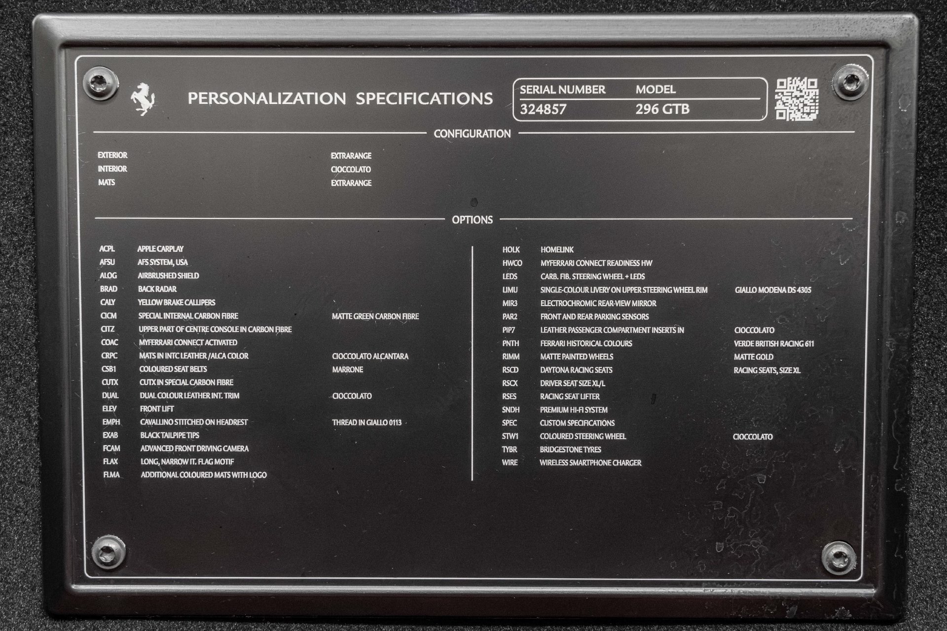 Certified 2025 Ferrari 296 GTB RWD image 26