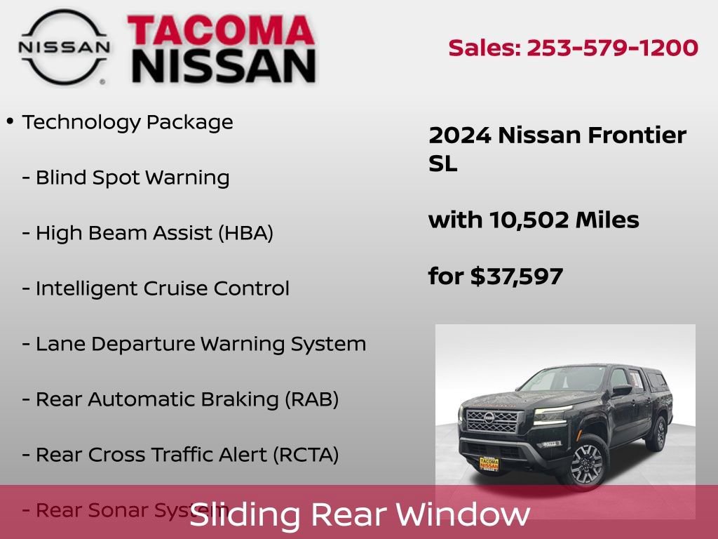 Used 2024 Nissan Frontier SL w/ Technology Package image 7
