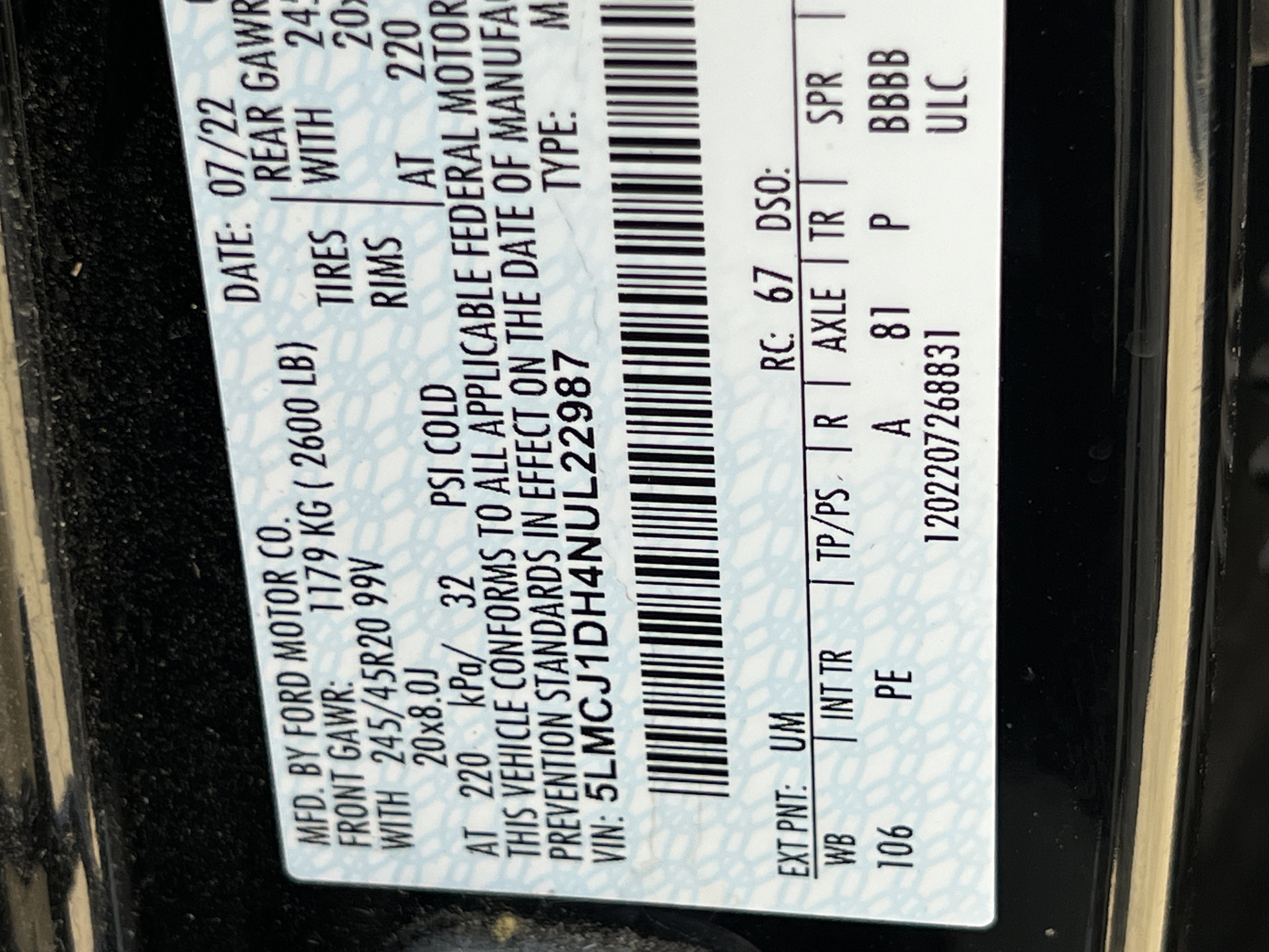 Used 2022 Lincoln Corsair AWD w/ Premium Package image 59