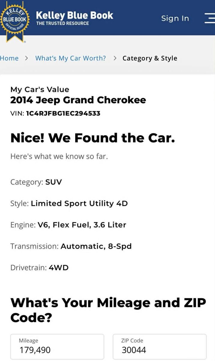 Used 2014 Jeep Grand Cherokee Limited AWD/4WD image 8