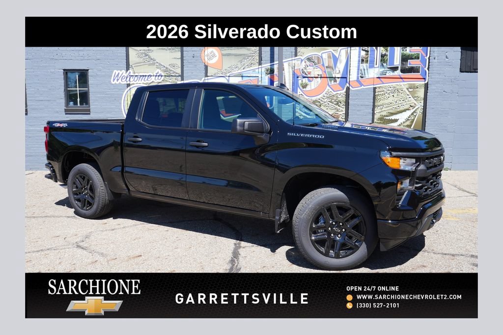 New 2026 Chevrolet Silverado 1500 Custom AWD/4WD video 1