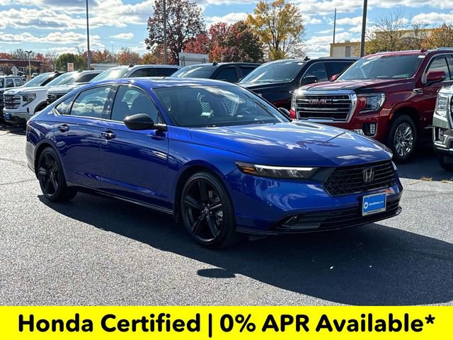 Certified 2025 Honda Accord Sport