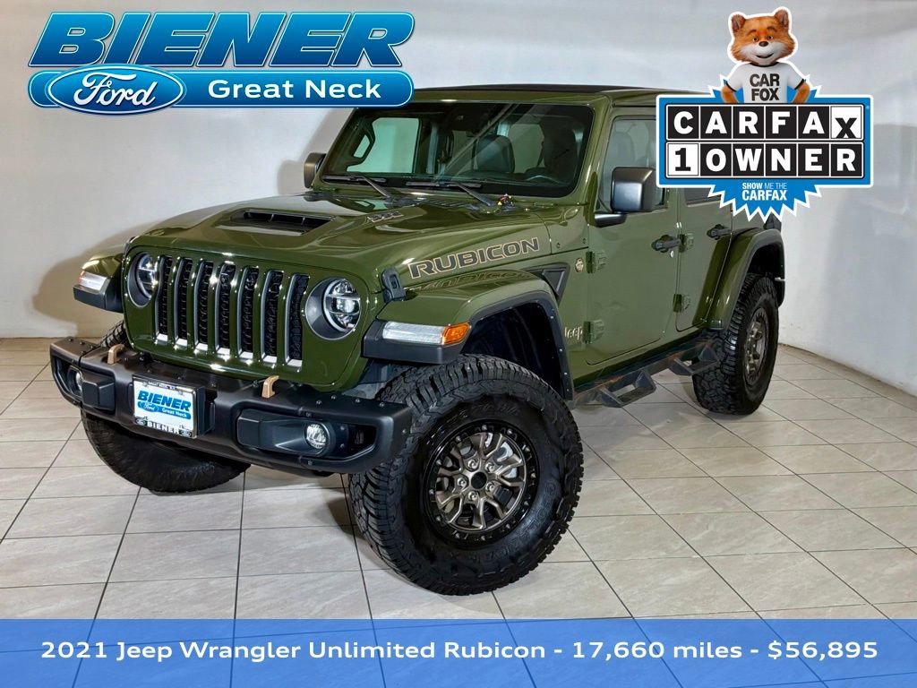 Used 2021 Jeep Wrangler Unlimited Rubicon w/ Trailer Tow Package image 1