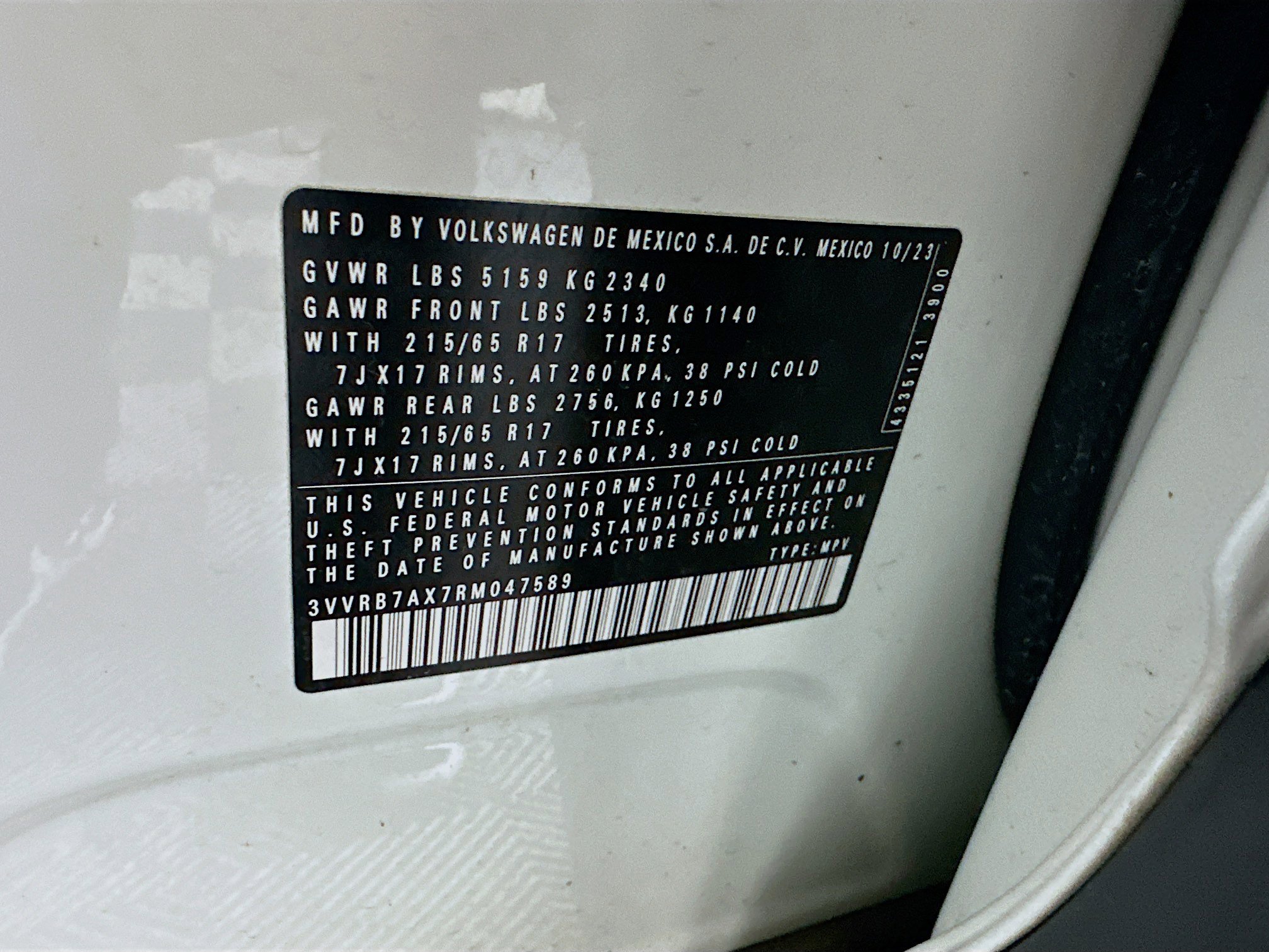 Used 2024 Volkswagen Tiguan S image 12