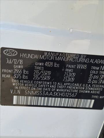 Used 2019 Hyundai Santa Fe Limited FWD image 23