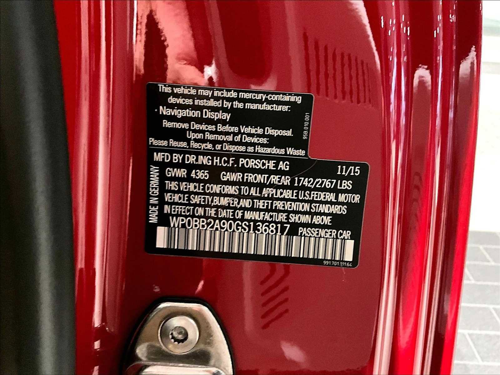 Used 2016 Porsche 911 Targa 4 GTS w/ Bose Audio Package image 36