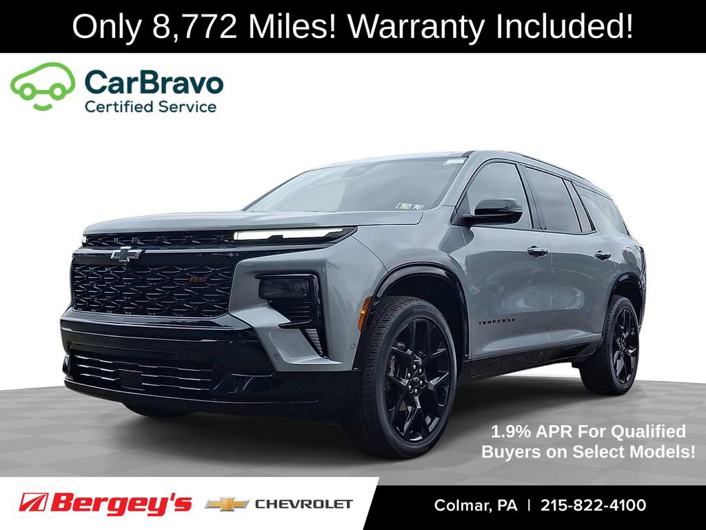 Certified 2024 Chevrolet Traverse RS w/ LPO, Floor Liner Package