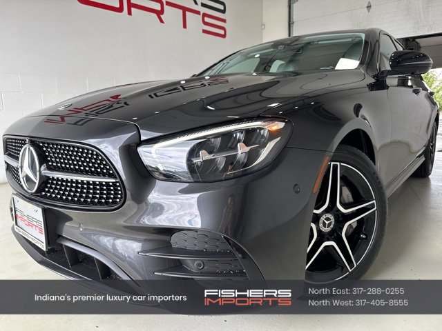 Used 2022 Mercedes-Benz E 350 4MATIC Sedan w/ AMG Line Exterior image 1
